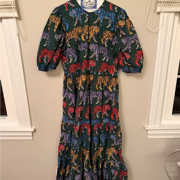 Oliphant Tiger Print Maxi Dress - Picture 2 of 5